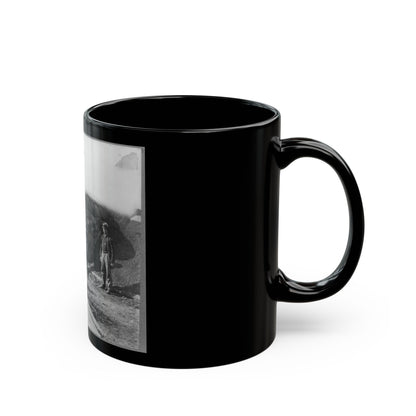 Bomb Proof Quarters In Fort Burnham (U.S. Civil War) Black Coffee Mug