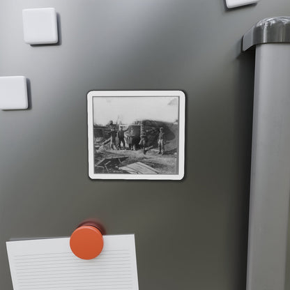 Bomb Proof Quarters In Fort Burnham (U.S. Civil War) Refrigerator Magnet-The Sticker Space