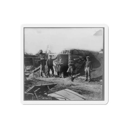 Bomb Proof Quarters In Fort Burnham (U.S. Civil War) Refrigerator Magnet - The Sticker Space