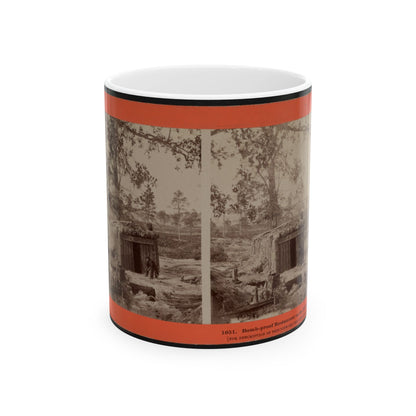 Bomb-Proof Restaurant On The Petersburg Line (U.S. Civil War) White Coffee Mug