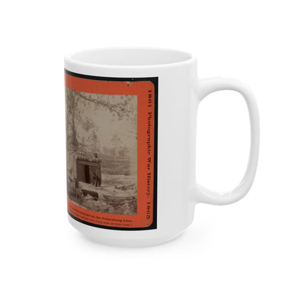 Bomb-Proof Restaurant On The Petersburg Line (U.S. Civil War) White Coffee Mug