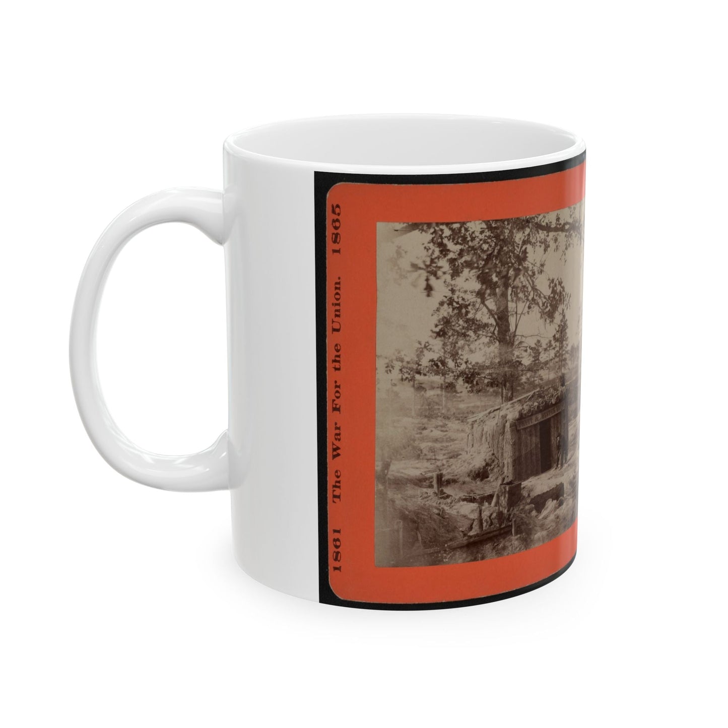 Bomb-Proof Restaurant On The Petersburg Line (U.S. Civil War) White Coffee Mug