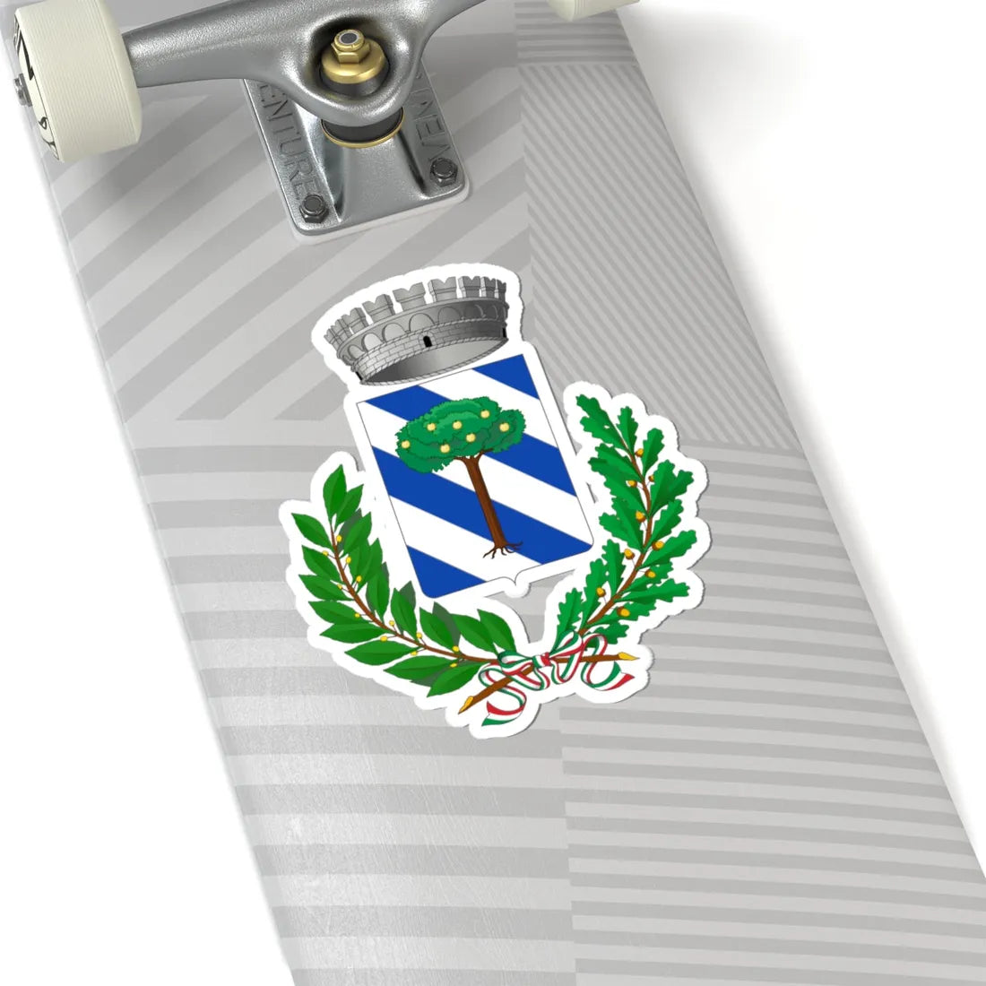 Bompensiere-Stemma (Italy) (Coat of Arms) STICKER Vinyl Kiss-Cut Decal - The Sticker Space