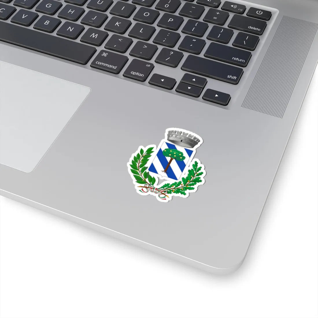 Bompensiere-Stemma (Italy) (Coat of Arms) STICKER Vinyl Kiss-Cut Decal - The Sticker Space