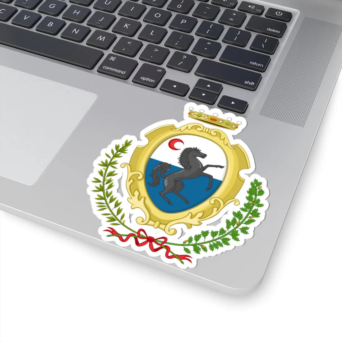 Bonavigo-Stemma (Italy) (Coat of Arms) STICKER Vinyl Kiss-Cut Decal - The Sticker Space
