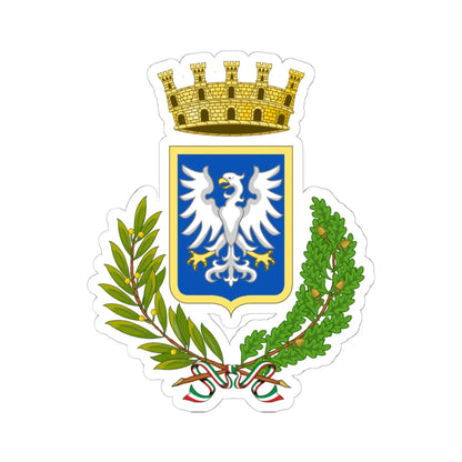 Bondeno-Stemma (Italy) (Coat of Arms) STICKER Vinyl Kiss-Cut Decal 6 Inch White - The Sticker Space