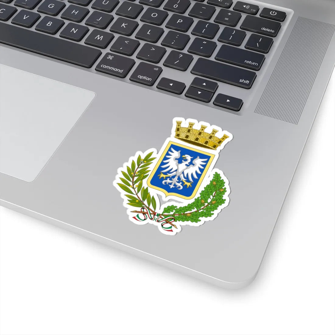 Bondeno-Stemma (Italy) (Coat of Arms) STICKER Vinyl Kiss-Cut Decal - The Sticker Space