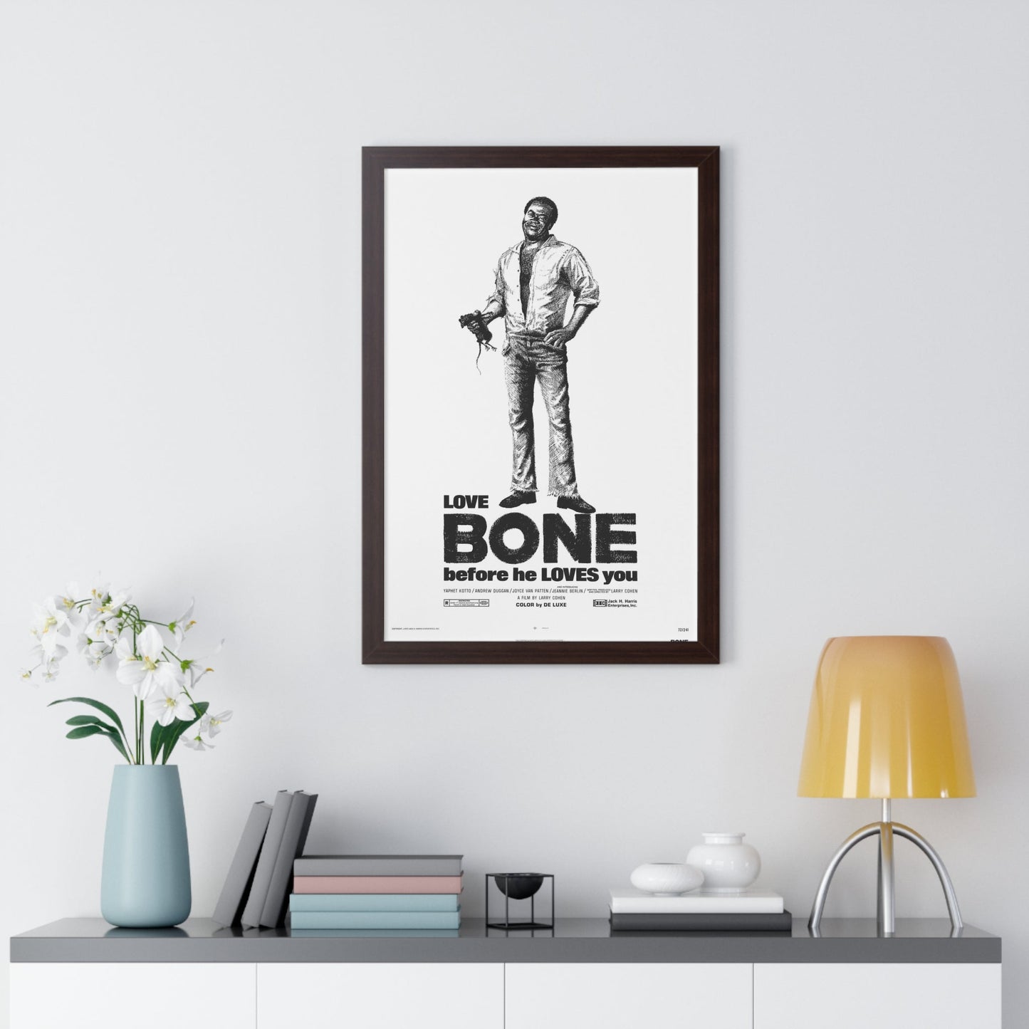 BONE 1972 - Framed Movie Poster-The Sticker Space