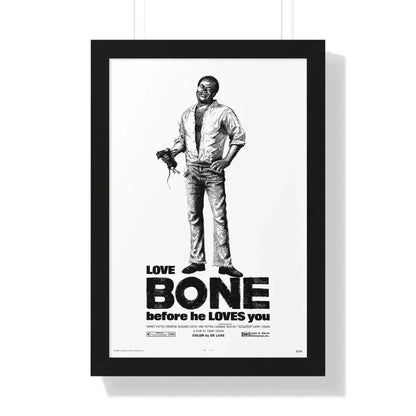 BONE 1972 - Framed Movie Poster 16″ x 24″ Black - The Sticker Space