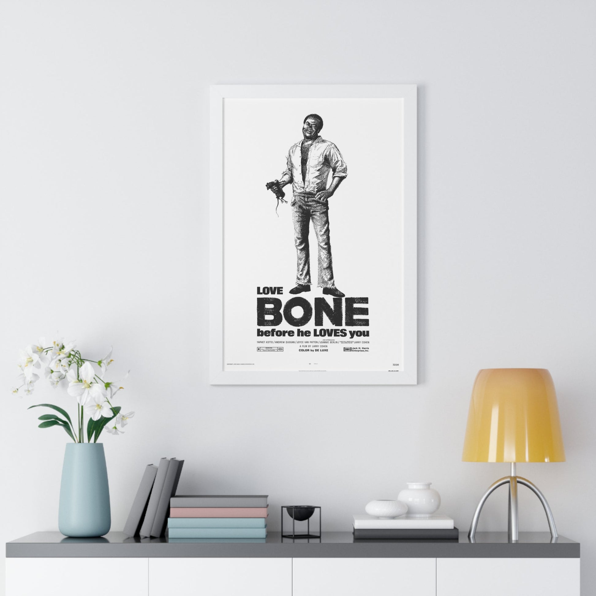 BONE 1972 - Framed Movie Poster-The Sticker Space