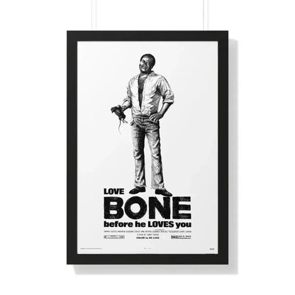 BONE 1972 - Framed Movie Poster 20" x 30" Black - The Sticker Space