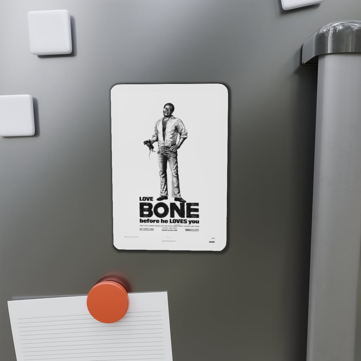 BONE 1972 Movie Poster - Die-Cut Magnet-The Sticker Space