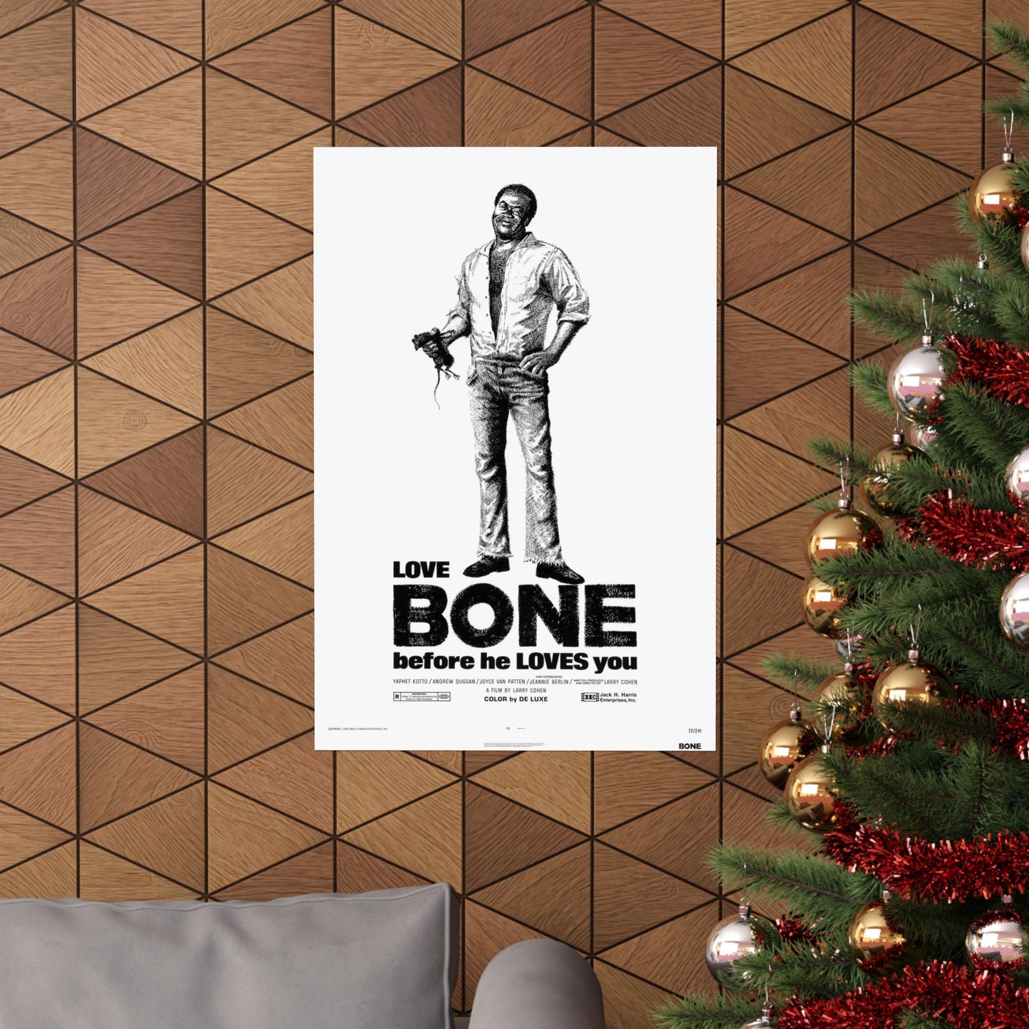 BONE 1972 - Paper Movie Poster-The Sticker Space