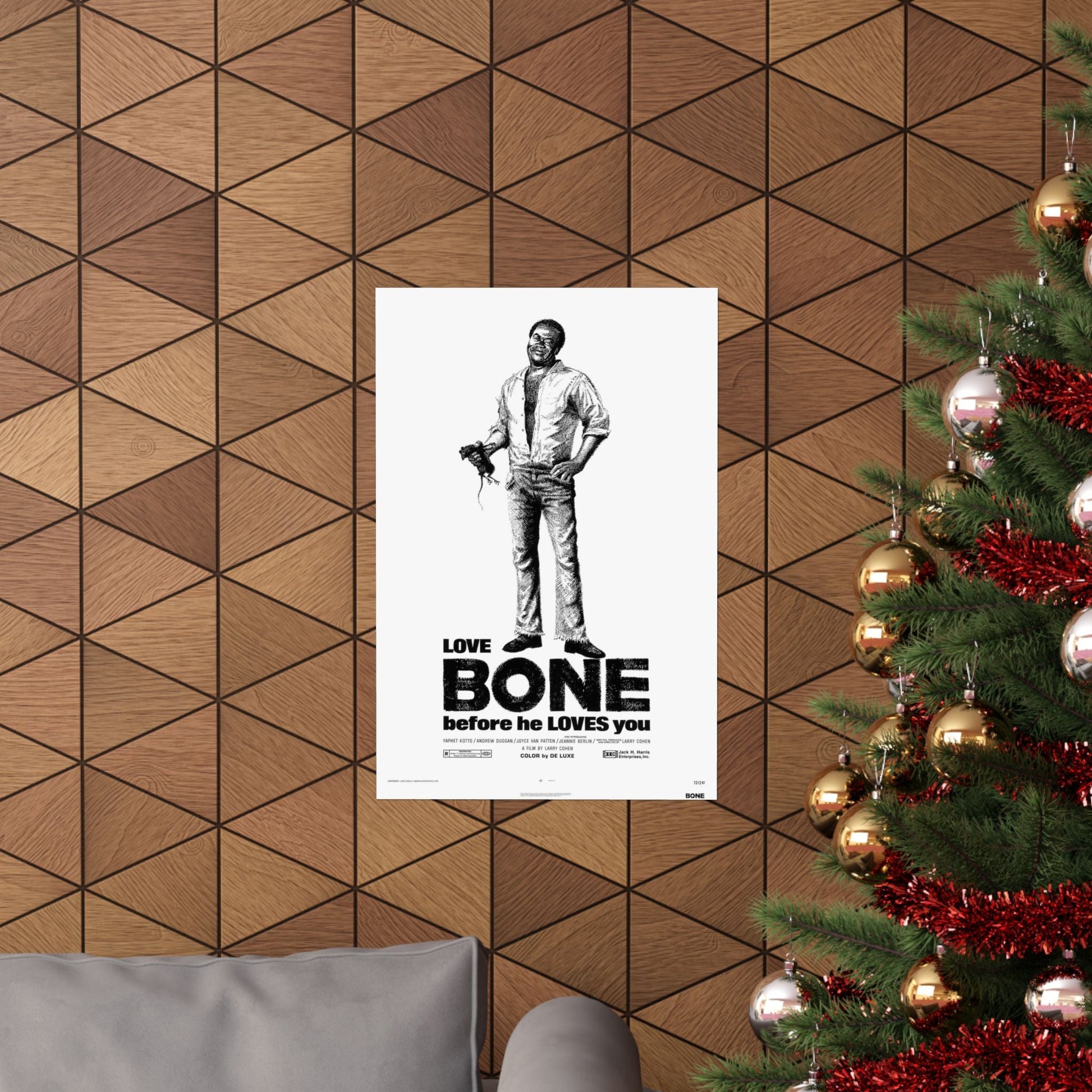 BONE 1972 - Paper Movie Poster-The Sticker Space