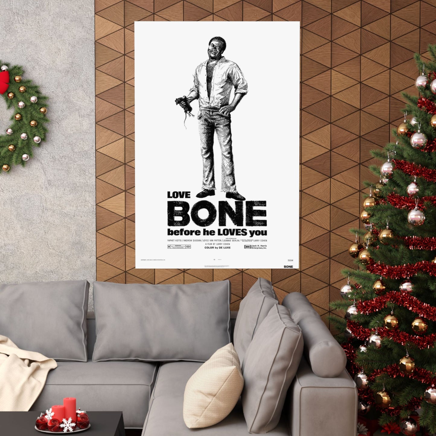 BONE 1972 - Paper Movie Poster-The Sticker Space