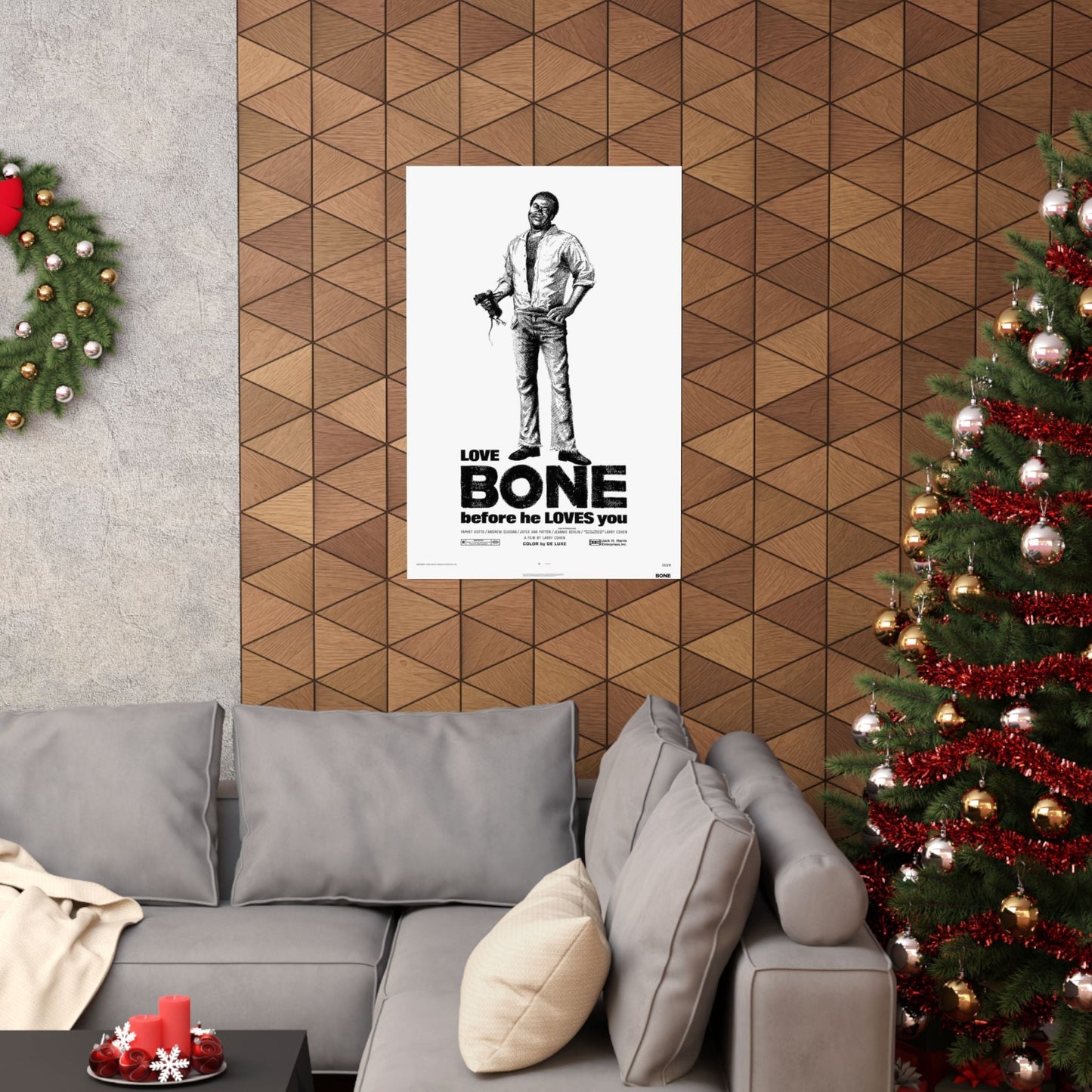 BONE 1972 - Paper Movie Poster-The Sticker Space