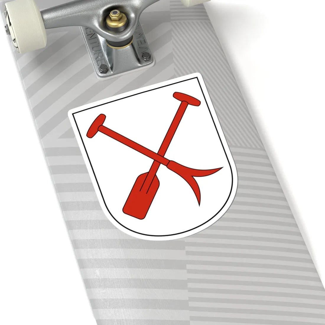 Boningen-blazon (Switzerland) (Coat of Arms) STICKER Vinyl Kiss-Cut Decal - The Sticker Space
