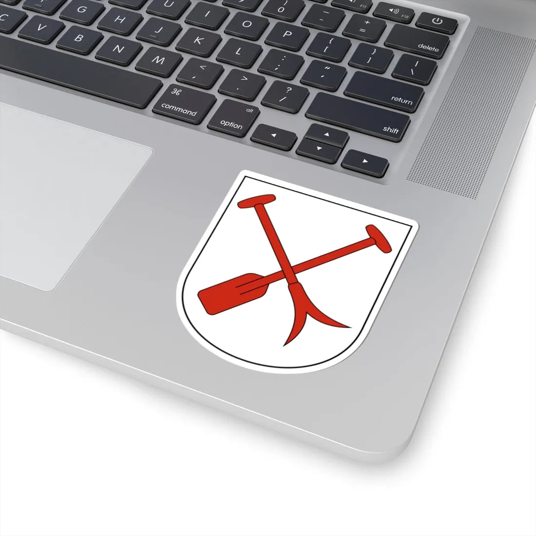 Boningen-blazon (Switzerland) (Coat of Arms) STICKER Vinyl Kiss-Cut Decal - The Sticker Space