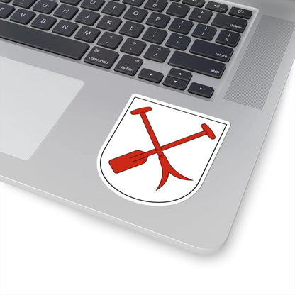 Boningen-blazon (Switzerland) (Coat of Arms) STICKER Vinyl Kiss-Cut Decal - The Sticker Space