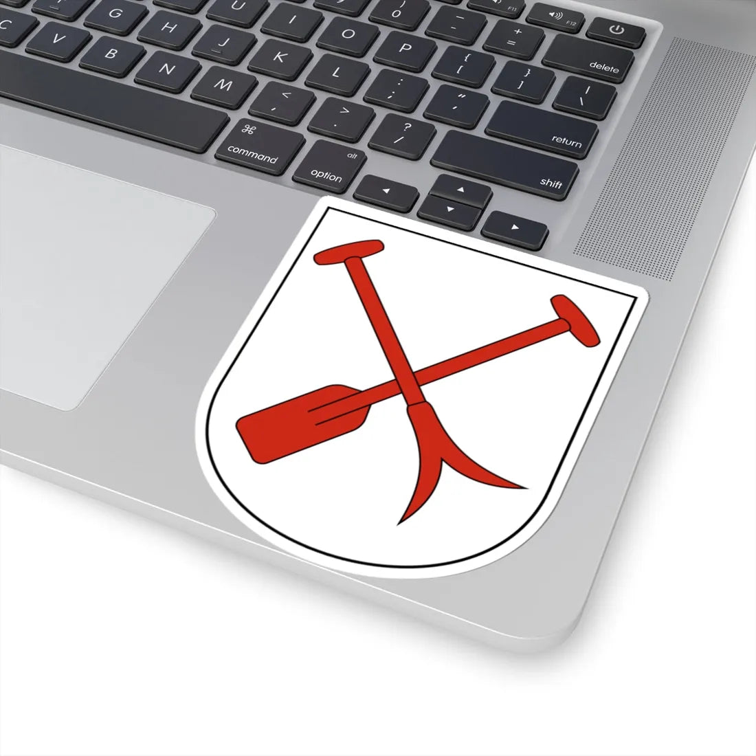 Boningen-blazon (Switzerland) (Coat of Arms) STICKER Vinyl Kiss-Cut Decal - The Sticker Space