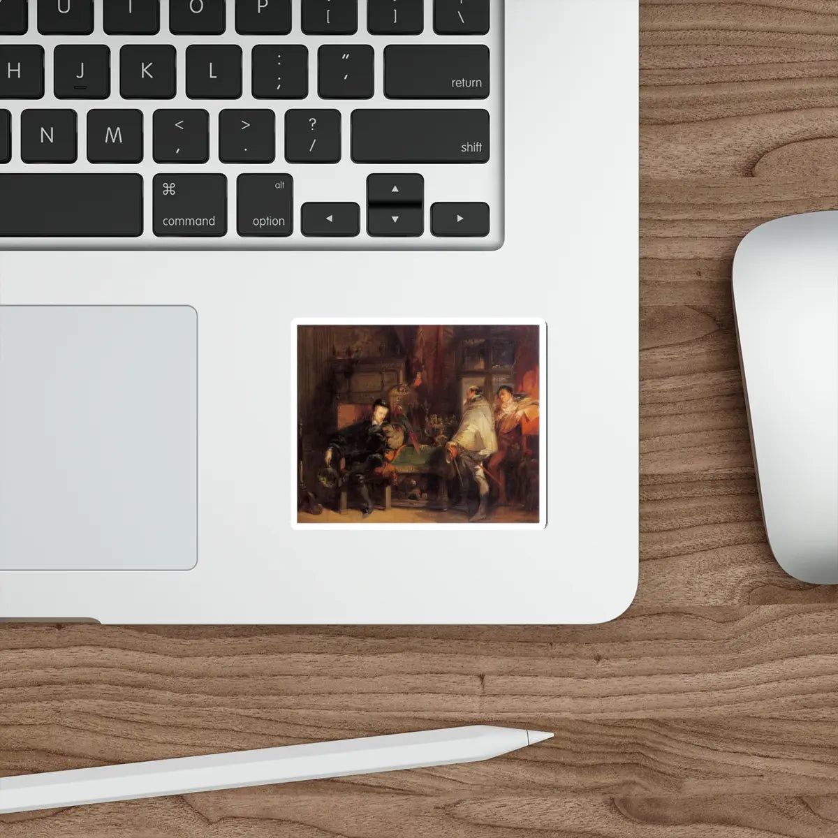 SKU:15111539201438302300 Sticker types:White Shape:Die-Cut Sizes:3" × 3"