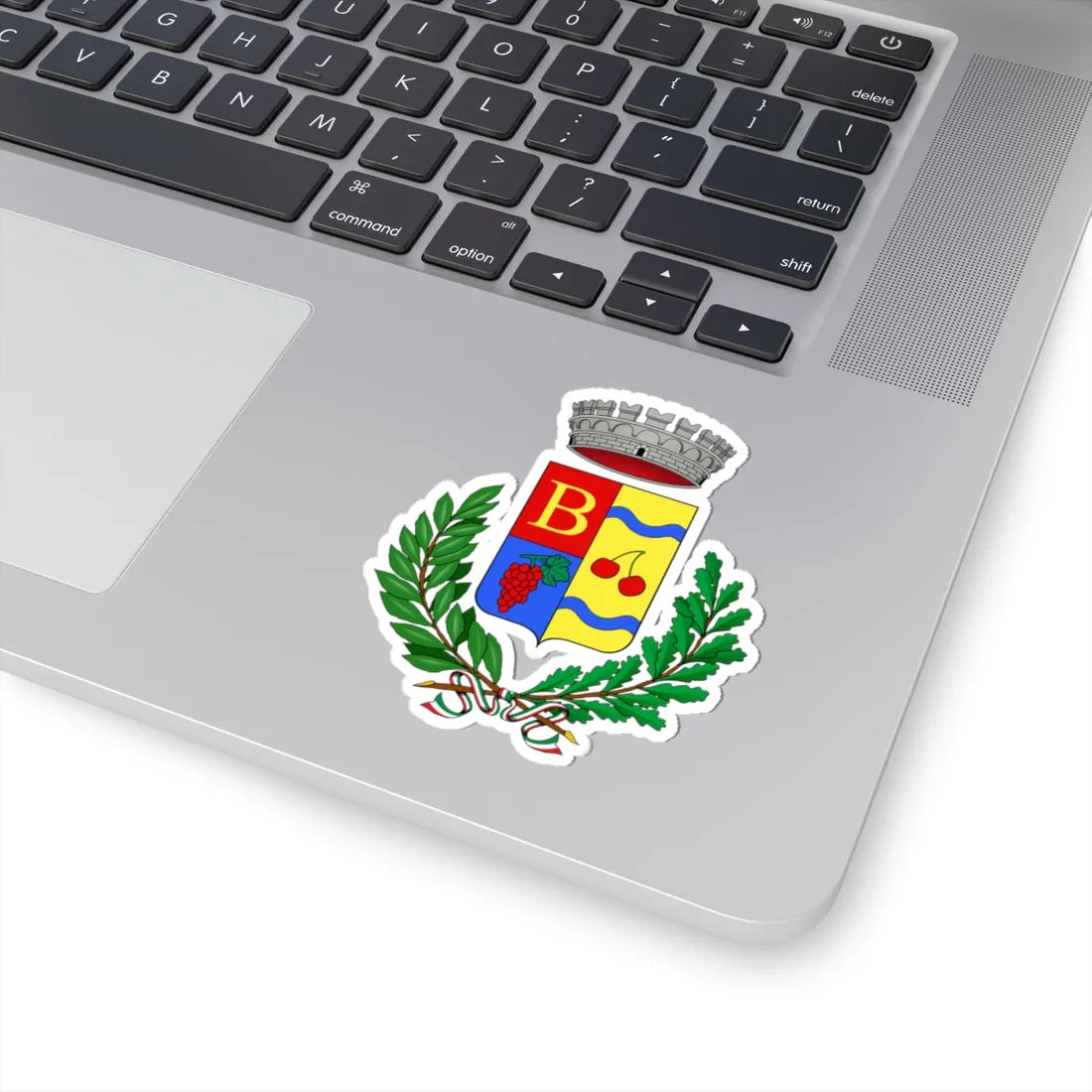 Bonnanaro-Stemma (Italy) (Coat of Arms) STICKER Vinyl Kiss-Cut Decal - The Sticker Space