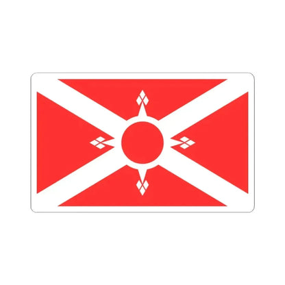 Bonnets Rouges flag (Belgium) STICKER Vinyl Kiss-Cut Decal 2 Inch White - The Sticker Space