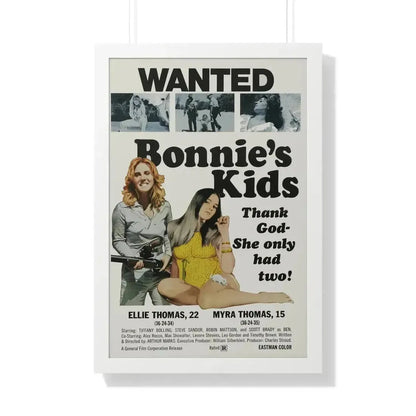 BONNIE'S KIDS 1972 - Framed Movie Poster - The Sticker Space