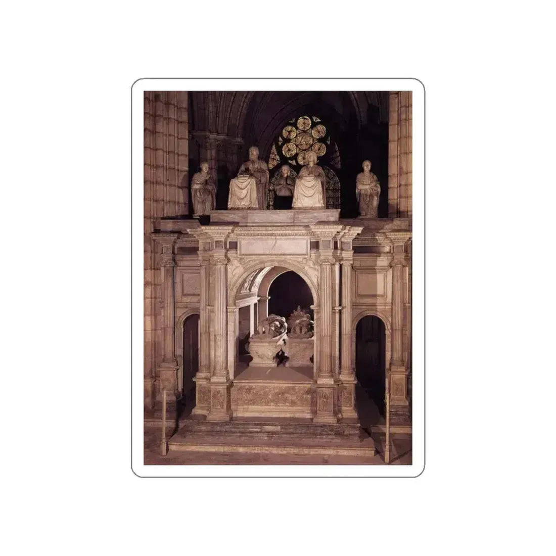 BONTEMPS, Pierre - claude0 (Artwork) STICKER Vinyl Die-Cut Decal White Die-Cut 3 Inch - The Sticker Space