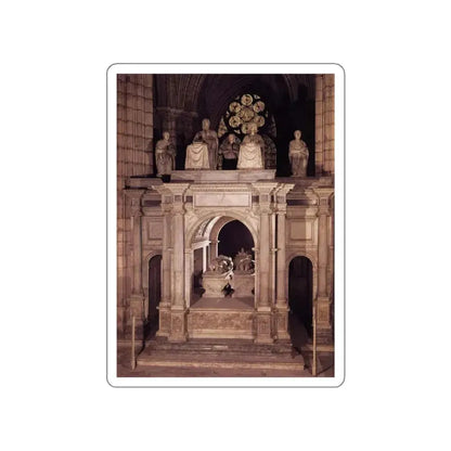 BONTEMPS, Pierre - claude0 (Artwork) STICKER Vinyl Die-Cut Decal White Die-Cut 4 Inch - The Sticker Space