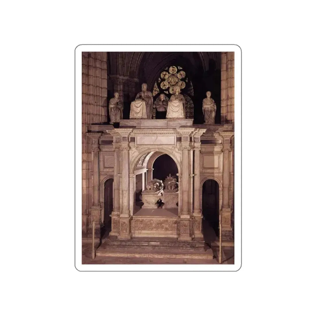 BONTEMPS, Pierre - claude0 (Artwork) STICKER Vinyl Die-Cut Decal White Die-Cut 6 Inch - The Sticker Space