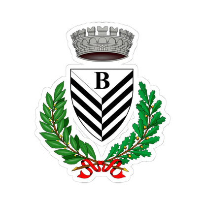 Bonvicino-Stemma (Italy) (Coat of Arms) STICKER Vinyl Kiss-Cut Decal 4 Inch White - The Sticker Space