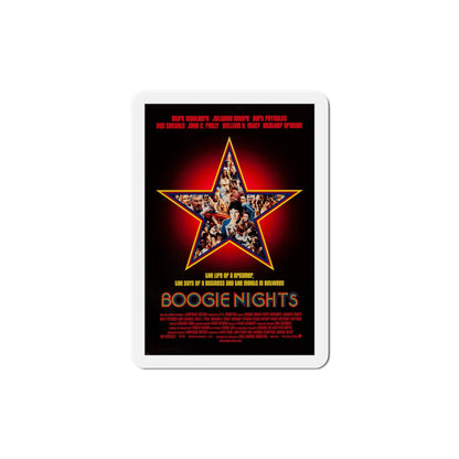 Boogie Nights 1997 Movie Poster Die-Cut Magnet-5" x 5"-The Sticker Space