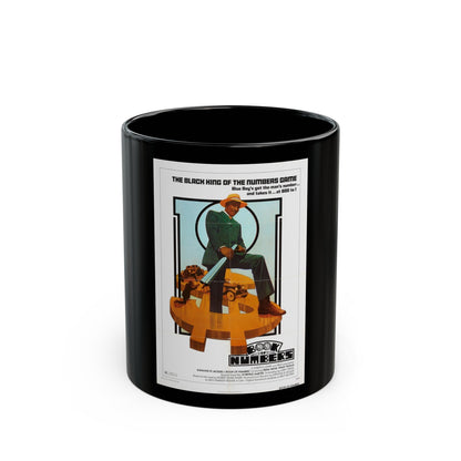 BOOK OF NUMBERS 1973 Movie Poster - Black Coffee Mug-11oz-The Sticker Space