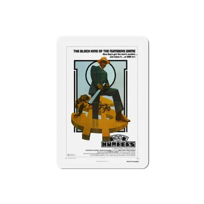 Book of Numbers 1973 Movie Poster Refrigerator Magnet 2 Inch - The Sticker Space