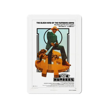 BOOK OF NUMBERS 1973 Movie Poster - Refrigerator Magnet 3 Inch - The Sticker Space