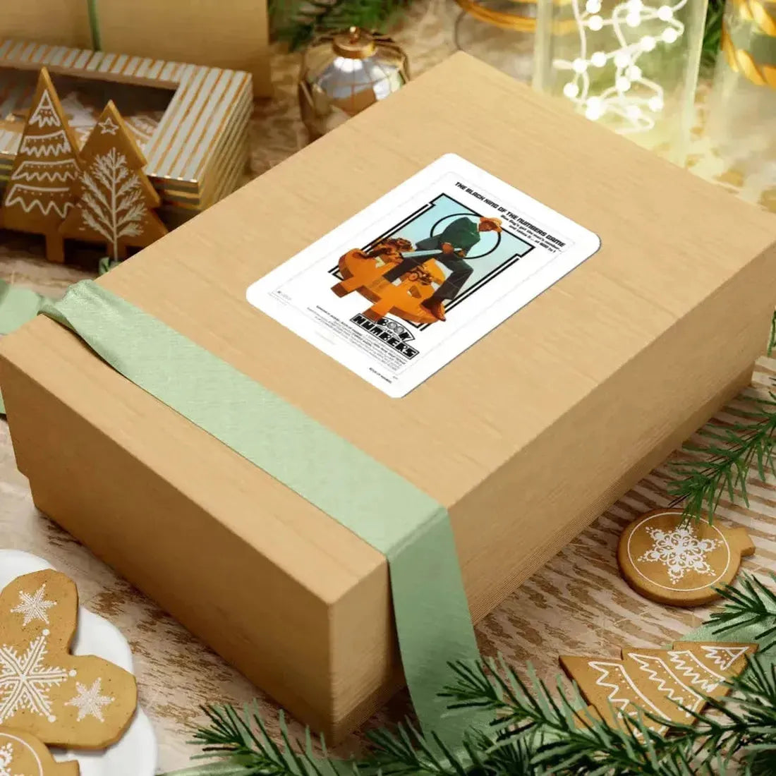 BOOK OF NUMBERS 1973 Movie Poster - STICKER Vinyl Kiss-Cut Decal - The Sticker Space