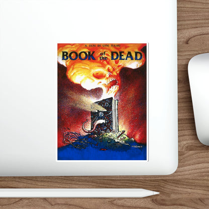 BOOK OF THE DEAD (EVIL DEAD ORIGINAL TITLE) 1981 Movie Poster STICKER Vinyl Die-Cut Decal-The Sticker Space