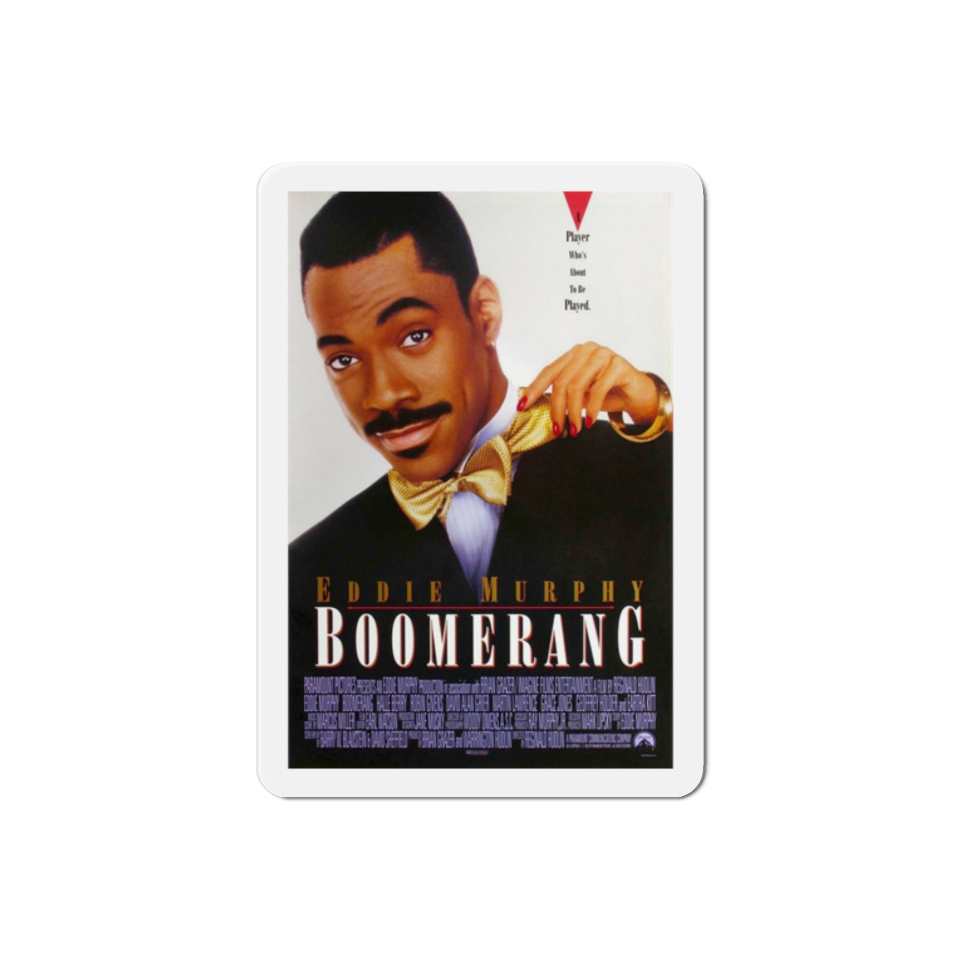 Boomerang 1992 Movie Poster Die-Cut Magnet-The Sticker Space