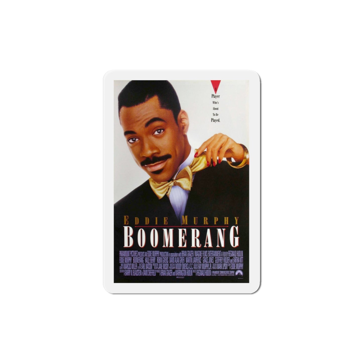 Boomerang 1992 Movie Poster Die-Cut Magnet-The Sticker Space