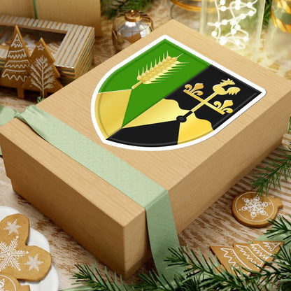 Boornbergum wapen (Netherlands) (Coat of Arms) STICKER Vinyl Kiss-Cut Decal - The Sticker Space