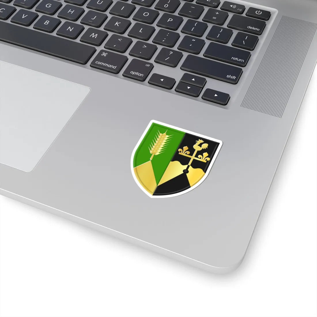 Boornbergum wapen (Netherlands) (Coat of Arms) STICKER Vinyl Kiss-Cut Decal - The Sticker Space