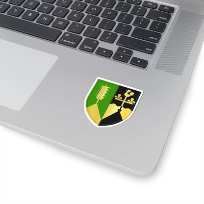 Boornbergum wapen (Netherlands) (Coat of Arms) STICKER Vinyl Kiss-Cut Decal - The Sticker Space
