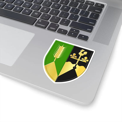 Boornbergum wapen (Netherlands) (Coat of Arms) STICKER Vinyl Kiss-Cut Decal - The Sticker Space