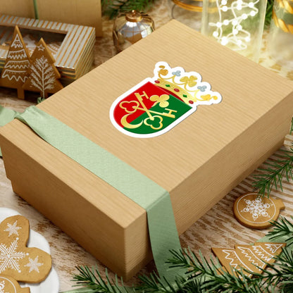 Boornsterhem wapen (Netherlands) (Coat of Arms) STICKER Vinyl Kiss-Cut Decal - The Sticker Space