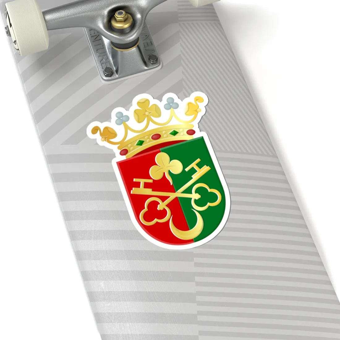 Boornsterhem wapen (Netherlands) (Coat of Arms) STICKER Vinyl Kiss-Cut Decal - The Sticker Space