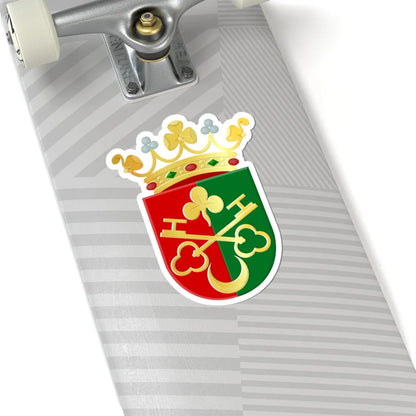 Boornsterhem wapen (Netherlands) (Coat of Arms) STICKER Vinyl Kiss-Cut Decal - The Sticker Space