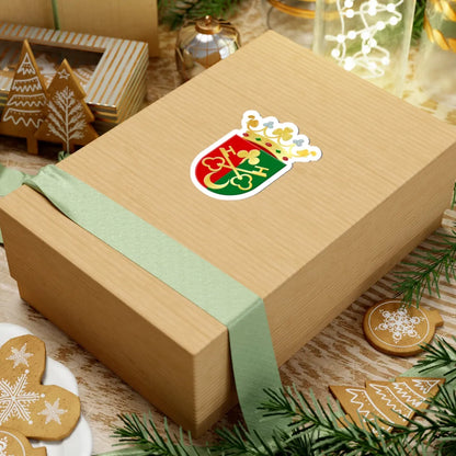 Boornsterhem wapen (Netherlands) (Coat of Arms) STICKER Vinyl Kiss-Cut Decal - The Sticker Space