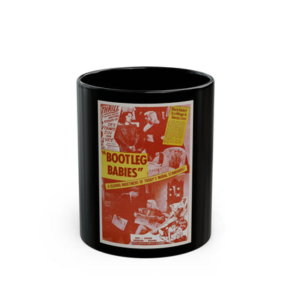 BOOTLEG BABIES 1940 Movie Poster - Black Coffee Mug-11oz-The Sticker Space