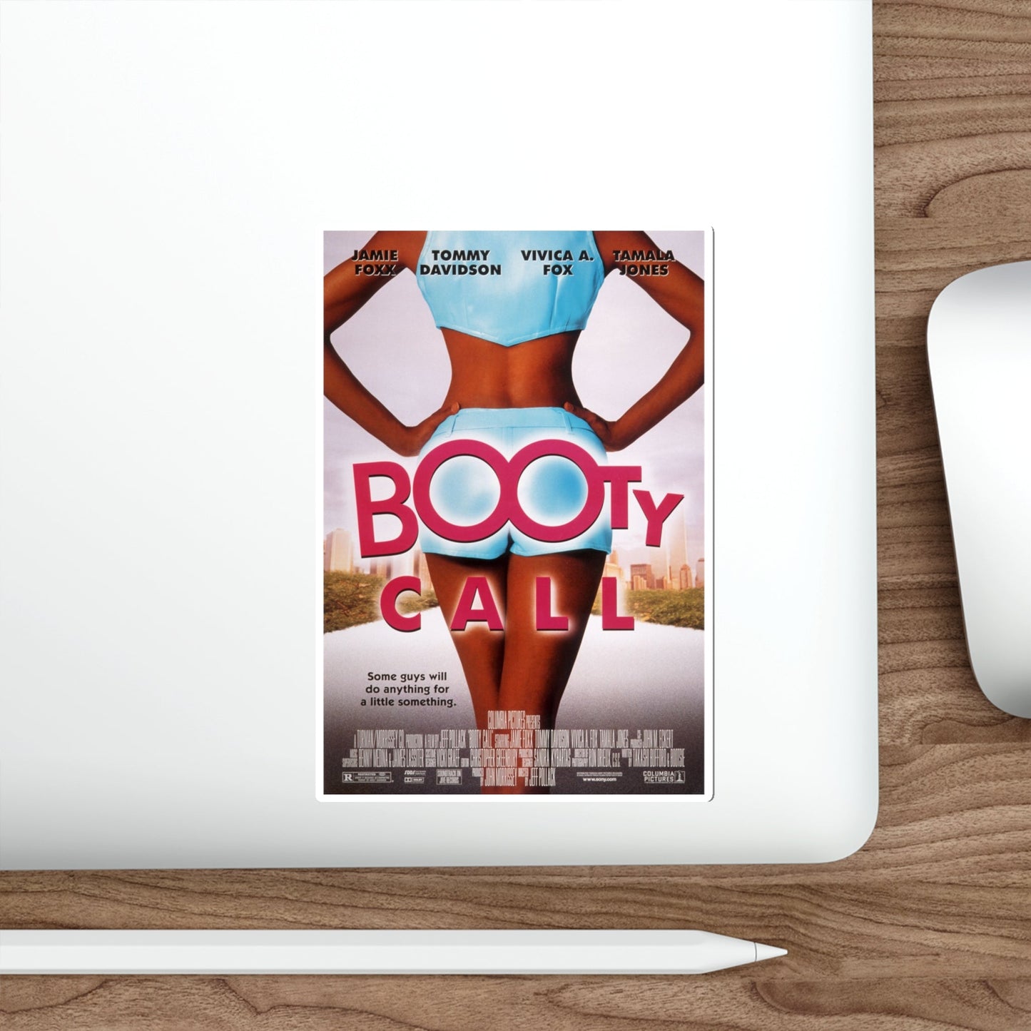 Booty Call 1997 Movie Poster STICKER Vinyl Die-Cut Decal-The Sticker Space